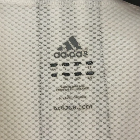 Adidas Climacool Jersey. White with Black stripes and logo. - Picture 4 of 11